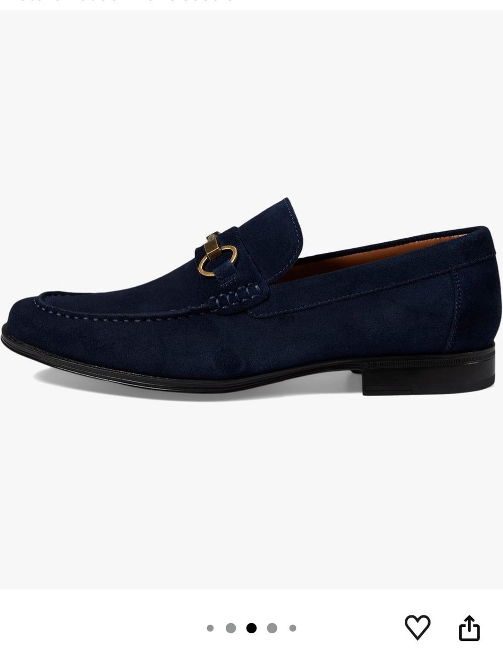NEW Steve Madden Gaddis men’s shoes size 8 navy - Picture 6 of 14